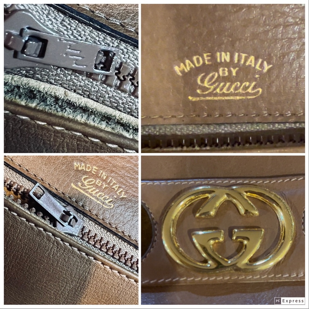 ❗️SOLD❗️Gucci Clutch😍Beautiful very unique Piece vintg great cond 11”x6.5😍😍 - Picture 11 of 16